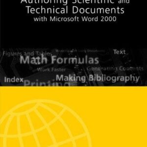 Authoring Scientific and Technical Documents With Microsoft Word 2000