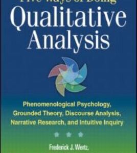 Five Ways of Doing Qualitative Analysis Phenomenological Psychology Grounded Theory Discourse Analysis Narrative Research and Intuitive Inquiry
